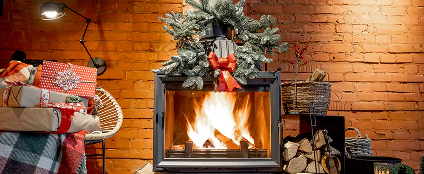 Travis Industries Linear Gas Fireplace Installation in Terrytown, Louisiana